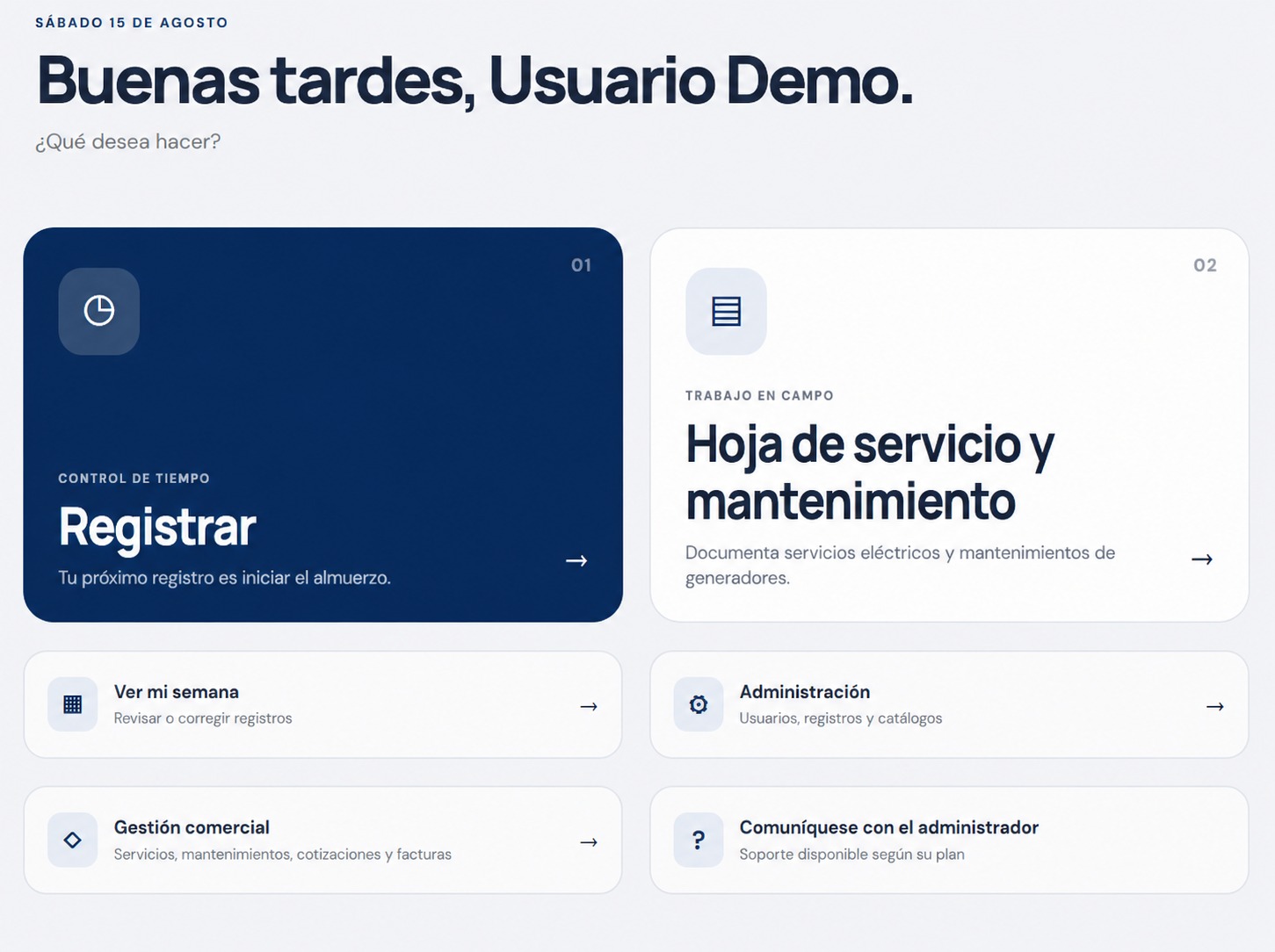 Portal de empleado de MRX Nexus.